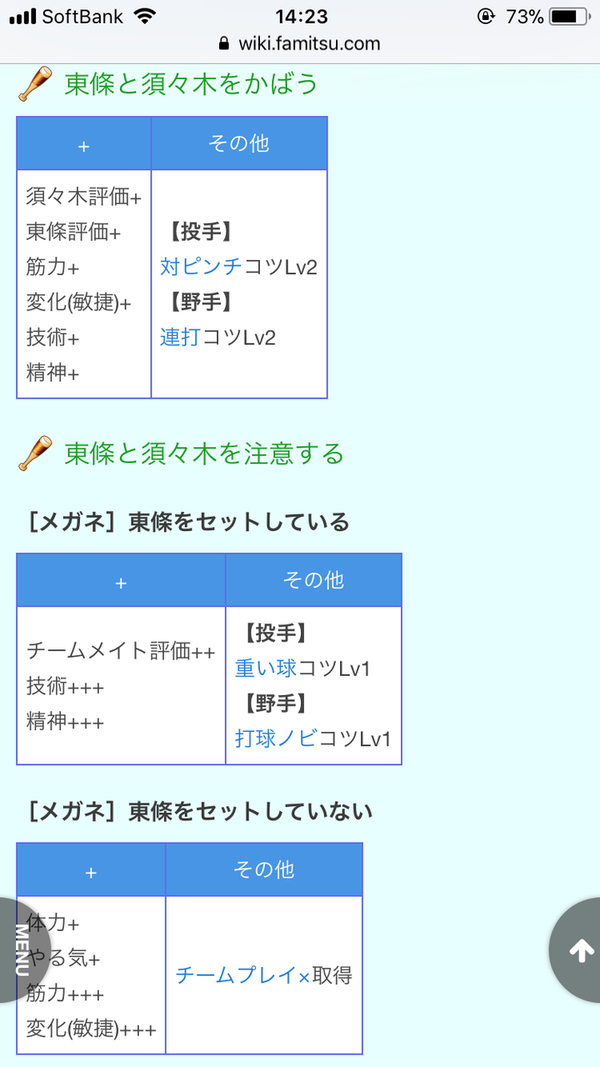 パワプロアプリ メガネ東條金特確定 コンボも強いし有能やん 反応まとめ 矢部速報 スマホアプリ版パワプロ攻略まとめブログ