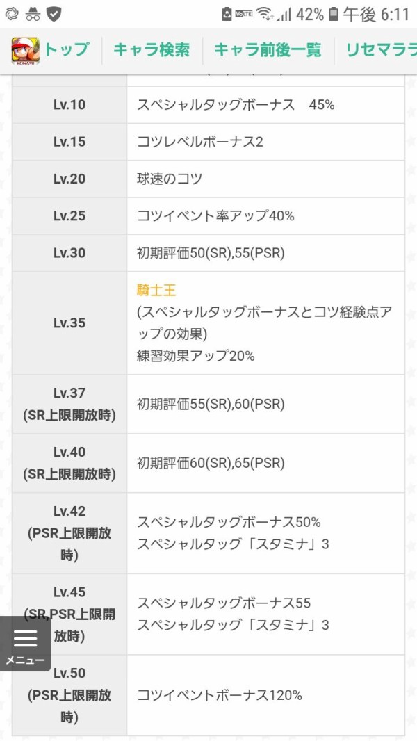 パワプロアプリ アーサーが覚醒で精神ボナとスタミナ上限ついたら沢村超えられる 矢部速報 スマホアプリ版パワプロ攻略まとめブログ