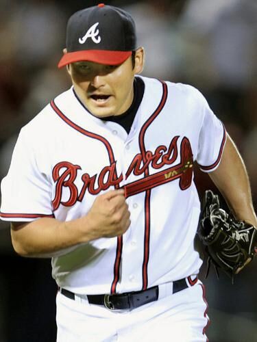 MLB 川上憲伸 実使用 アトランタブレーブス ユニホーム (2009年)