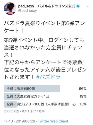 パズドラ 夏祭りイベント第6弾 衝撃の結果ｷﾀ ﾟ ﾟ ｯ 圧倒的 パズドラ速報 パズル ドラゴンズまとめ