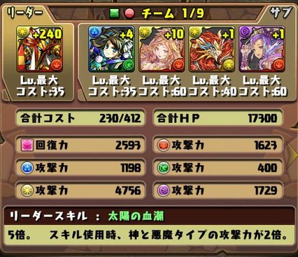 パズドラ 覚醒ラーの使い道 テンプレパーティまとめ パズドラ速報 パズル ドラゴンズまとめ