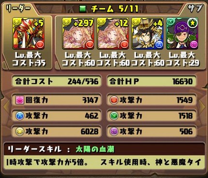 パズドラ 覚醒ラーの使い道 テンプレパーティまとめ パズドラ速報 パズル ドラゴンズまとめ