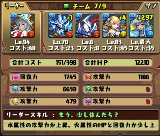 パズドラ 水着ウルド の使い道 評価 テンプレまとめ 考察 パズドラ速報 パズル ドラゴンズまとめ