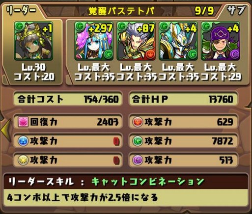 パズドラ 覚醒バステトの使い道 テンプレパーティまとめ パズドラ速報 パズル ドラゴンズまとめ パズドラ 覚醒バステトの使い道 テンプレパーティまとめ パズドラ速報 パズル ドラゴンズまとめ