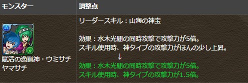 パズドラ 超究極ウミヤマ 上方修正 これはヤバいwwwwwwwww 新テンプレまとめ パズドラ速報 パズル ドラゴンズまとめ