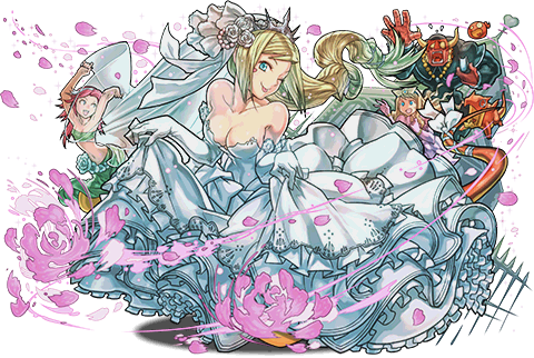 パズドラ 花嫁エキドナ 大人気 評価急上昇ｷﾀ ﾟ ﾟ ｯ パズドラ速報 パズル ドラゴンズまとめ