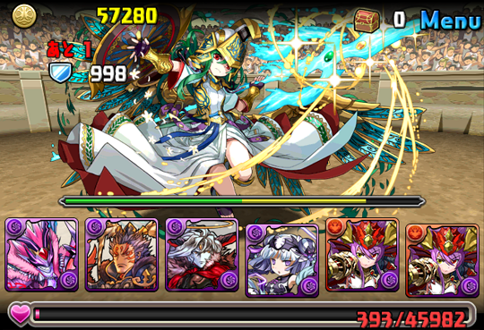 チャレンジダンジョン2 Lv10 ブブソニ おっさんパズログ