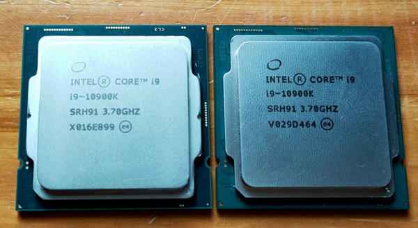 ジャンク intel Core i9 10900K - PCパーツ