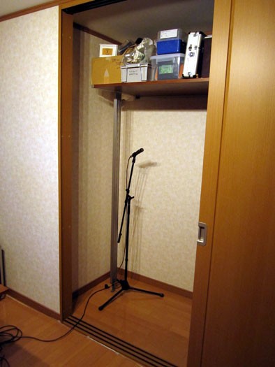 録音ブース作成 吸音材の効果 Pdamb