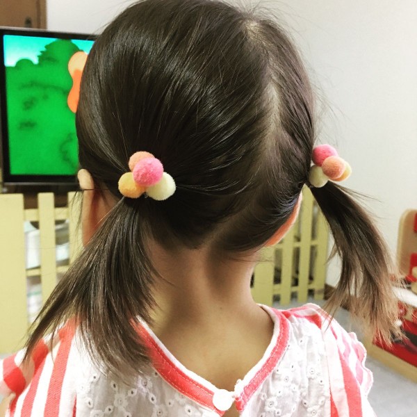 ベビーから使える 子ども用ヘアゴムの作り方 ぺきこぶろぐ