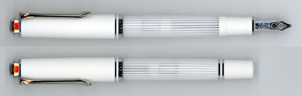 ペリカン　スーべレーンM605ホワイトストライプ　細字 詳細ページ | 万年筆 ボールペンなど高級筆記具の販売・買取