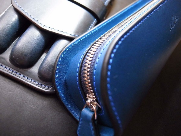 ル・ボナー　デブペンケース　ブッテーロ　ブルー ル・ボナー | 590&Co.