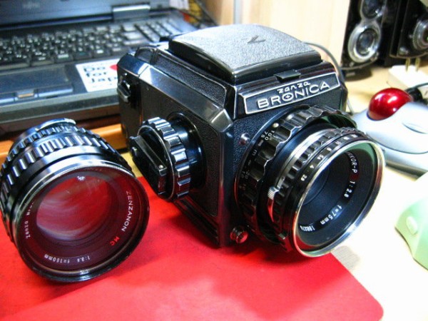 ゼンザ ブロニカS2のレストア : カメラと写真が大好きな毎日 + バイク