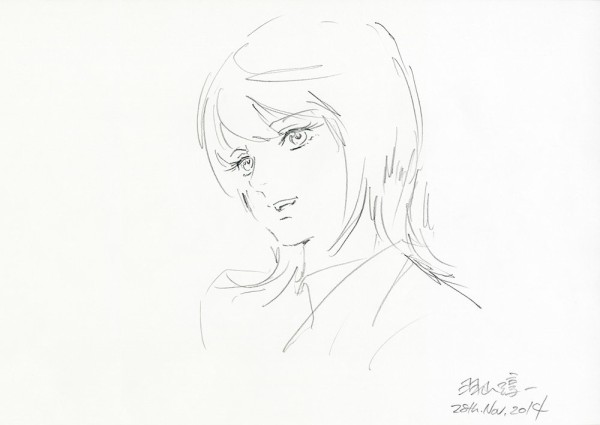 ぺんてる筆で描かれる現代版水墨画の世界 : 表現の道具箱