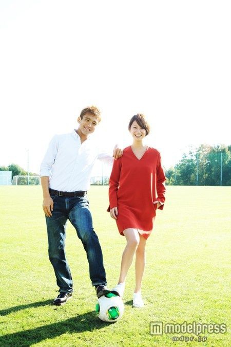 稲本と田中美保２ショットぉぉ Football好きのblog