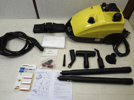 Karcher 業務用スチームクリーナー De4002 美品です Karcher ケルヒャー 安い 中古品 家庭用高圧洗浄機