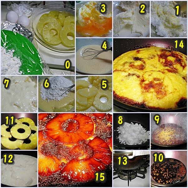 フライパンで焼く簡単パインケーキ 秋田野の花 道の花