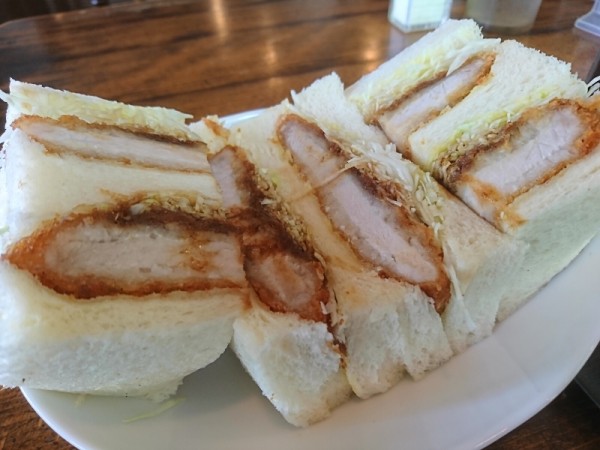 たかざわ珈琲店で朝からカツサンド 富山で飲み食い おぼえ書きブログ