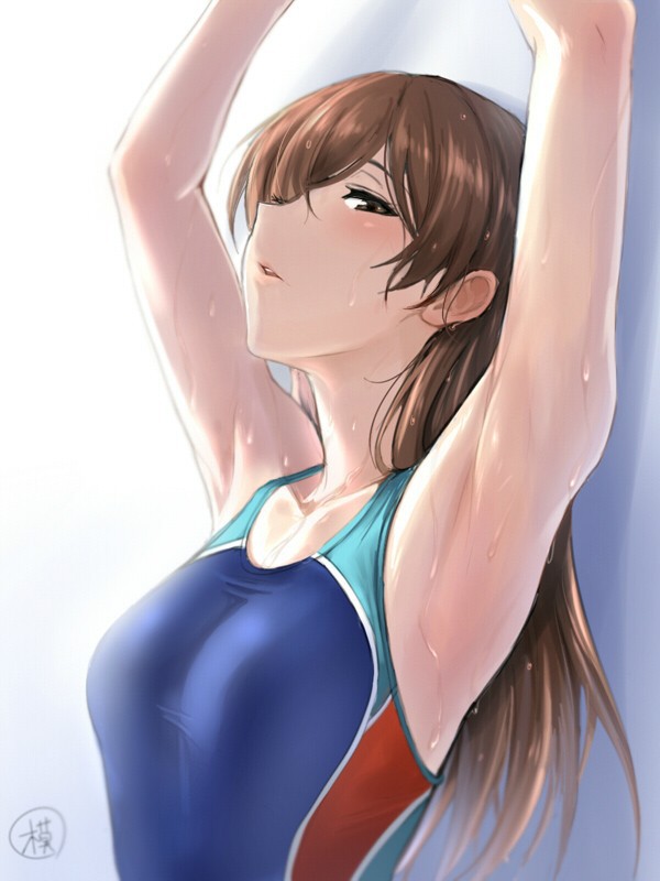 二次競泳 
