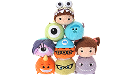 10月18日発売 ディズニーストア Tsumtsum モンスターズ インク Disney World