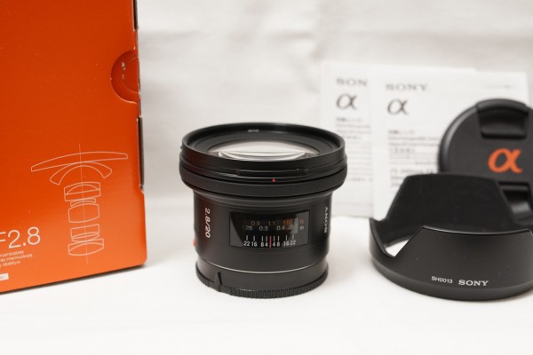 SONY 20mm F2.8「SAL20F28」を購入！ : ヌルカメラ！