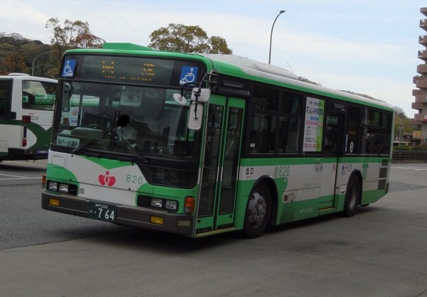 神戸市営バス 826(神戸200か・764) : 三度のメシよりバスが好きな人の