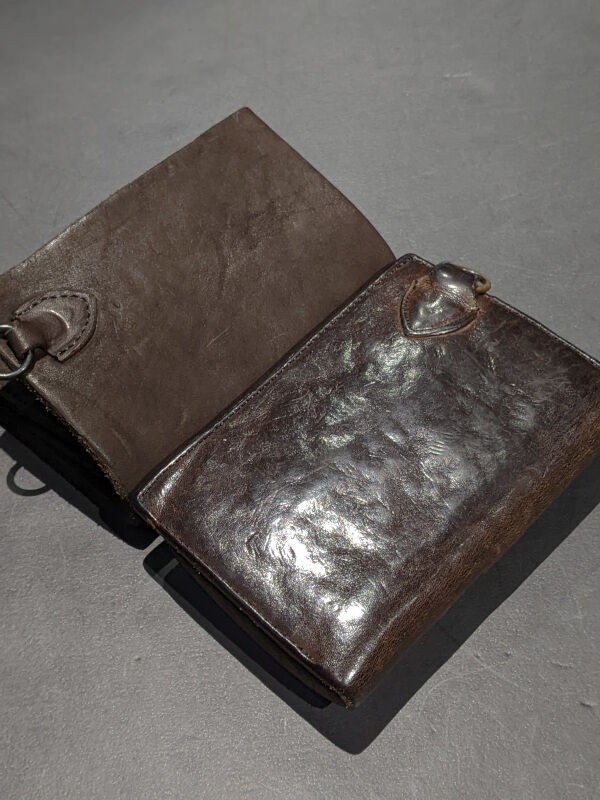 ダブルショルダー カーキ 革の経年変化 : CALLING BACKLASH