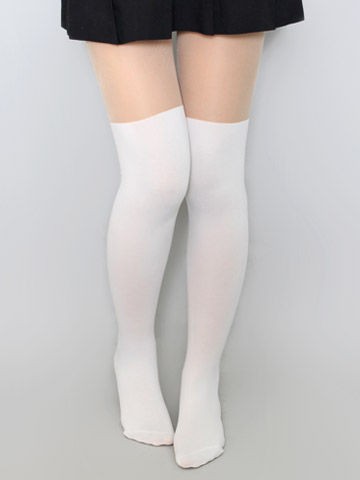 白脚フェチ 白ニーハイ 白ニーソ フェチ ピエニン フェティッシュ研究所