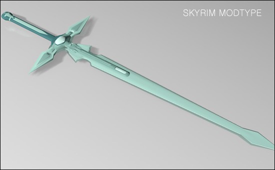 ソードアート オンライン キリトの剣mod Skyrim Modtype