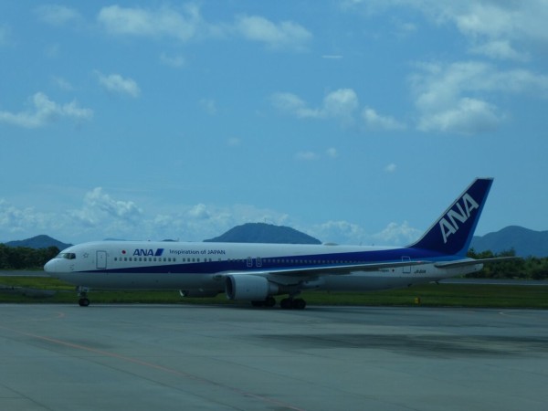 沖縄帰郷旅！ その3 ANA1861便B767-300搭乗記！ (2019/9/10) : ぴのっ