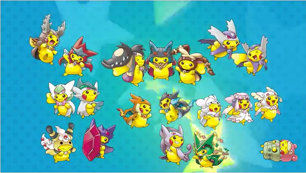 メガかわなポンチョピカチュウたちが登場！ : ポケモンろーど2nd