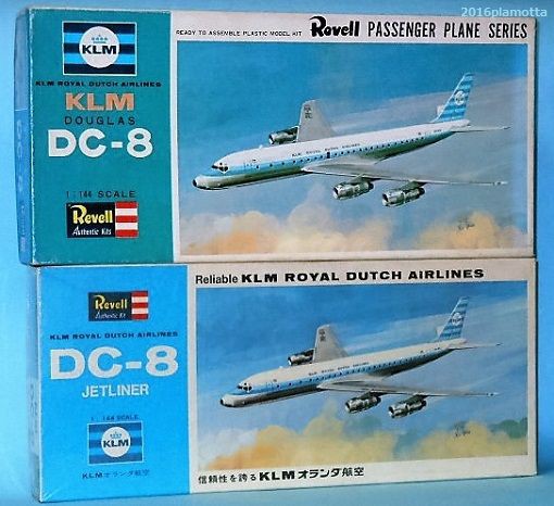 レベル DC-8 KLMオランダ航空特別版 : ぷらもった1960年代国産プラモレポート（第1）