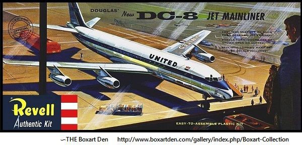 レベル DC-8 KLMオランダ航空特別版 : ぷらもった1960年代国産