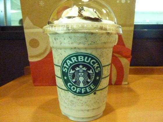 オレオフラペチーノ 裏メニュー ちょっと一息 スターバックス