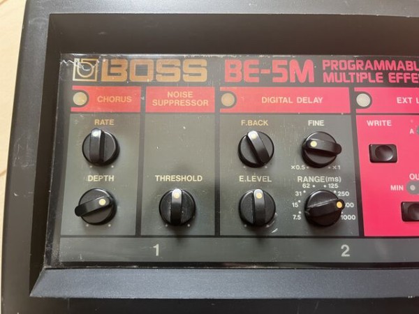 ☆ペダル検証 第169段 BOSS BE-5M編 90年代マルチエフェクターは