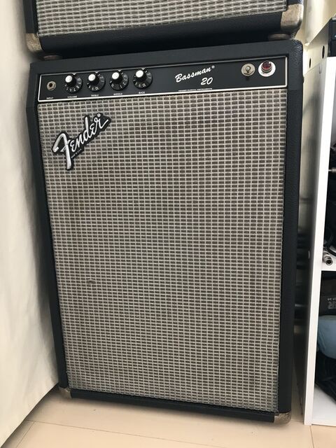 ☆Fender Bassman20 スピーカーをVintage30へ : ジナパパ一家の何てことない日常