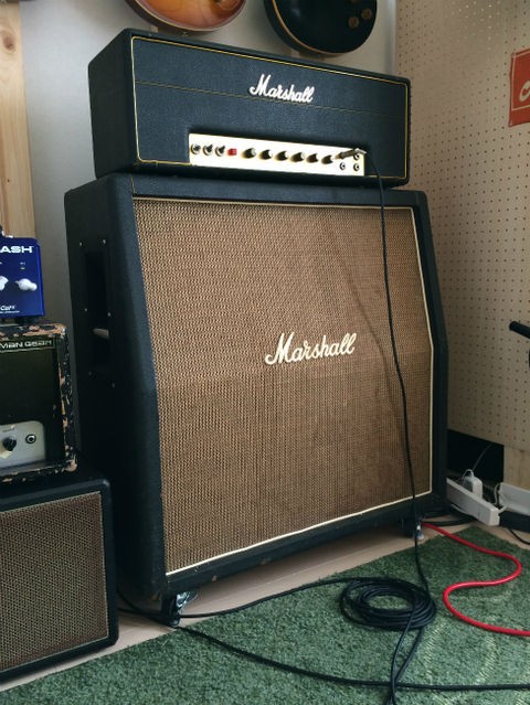 ☆1969年製 Marshall 1987 JMP 50watt : ジナパパ一家の何てことない日常