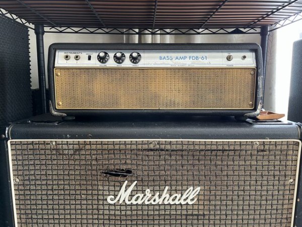 ☆昭和のベースアンプ ELK FDB-61 ギターで鳴らしても最高