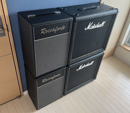 ☆Marshallの12インチ1発キャビを2台導入！ : ジナパパ一家の何てことない日常