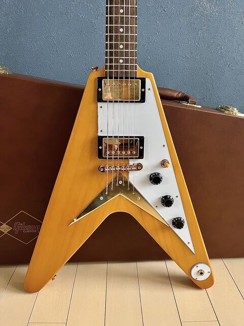 ☆Epiphone 1958 Korina Flying V Inspied by Gibson Custom