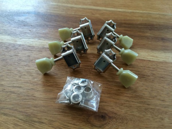 KEY'STONE GSS-DLX/NICKEL 3/3【ブラスポストペグ】 KEY'STONE / GSS-DLX NICKEL 3/3 BRASS POST CUSTOM PEG ブラス