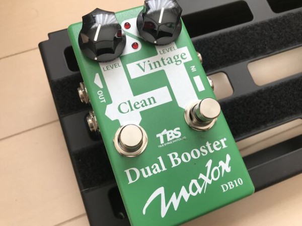 ☆ペダル検証 第114段 MAXON DB10 Dual Booster編 : ジナパパ