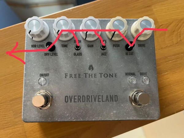 ギター Free the tone custom shop overdriveland Free The Tone Overdriveland Custom For Sale | Free Shipping