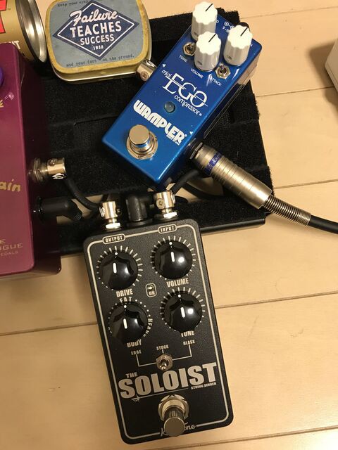 ☆ペダル検証 第129・130段 Wampler mini EGO ＆ King Tone SOLOIST編 : ジナパパ一家の何てことない日常