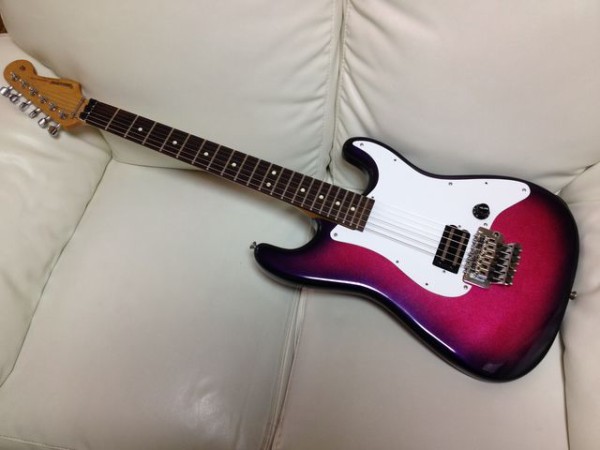 ☆80's HR/HM仕様のFernandesスーパーストラト（多分FST-65