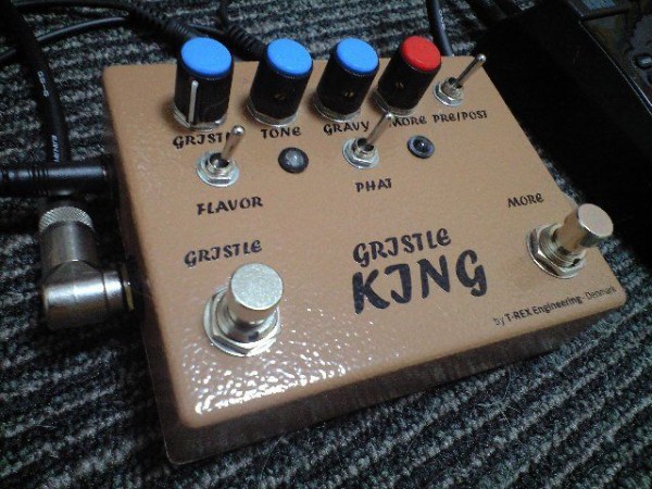 ☆ペダル検証第10段 T-REX GRISTLE KING編 : ジナパパ一家の何