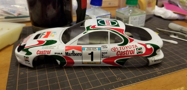 トヨタ セリカST185 1993サファリラリー 3回目 : いちろー!模型 トヨタ セリカST185 1993サファリラリー 3回目 : いちろー!模型