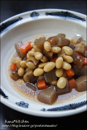 五目豆の簡単レシピ と 七夕そうめん ねことキッチンで暮らす