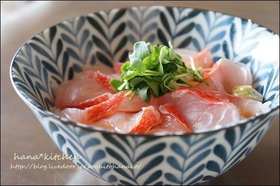 金目鯛の湯引きで 海鮮丼 簡単レシピ ねことキッチンで暮らす