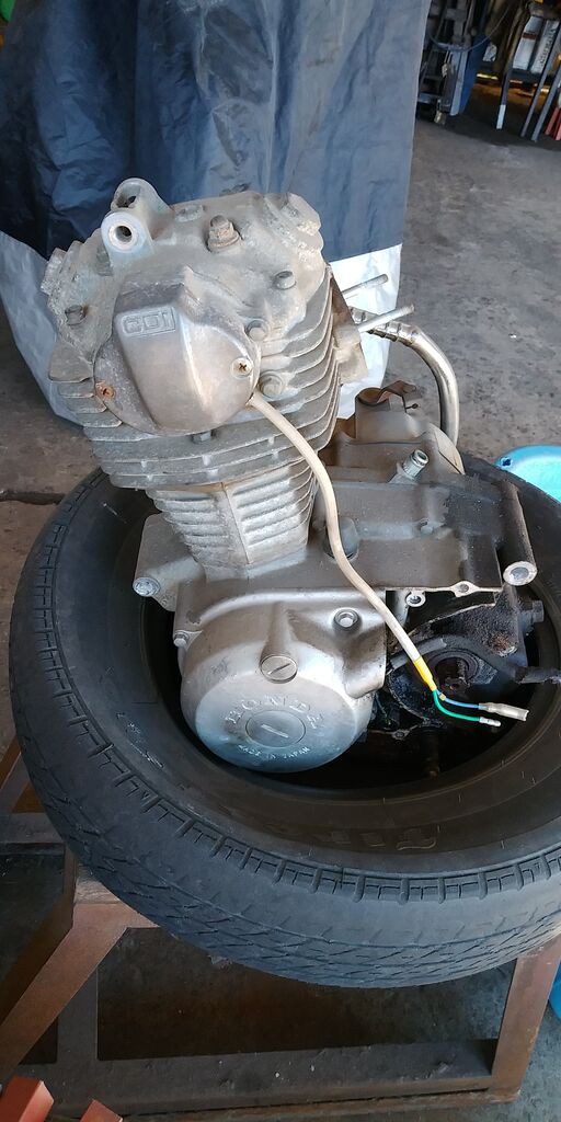 ホンダ　TL125イーハトーブエンジン イーハトーブTL125・エンジン